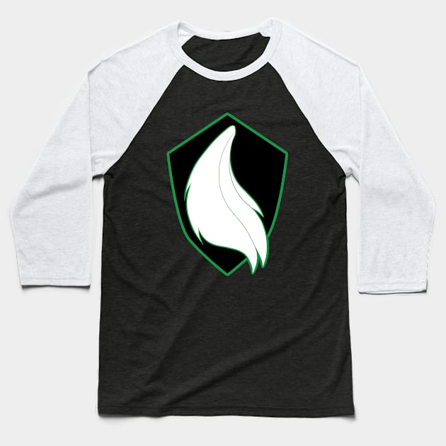 Earth Pony Shield Baseball T-Shirt by Temrin